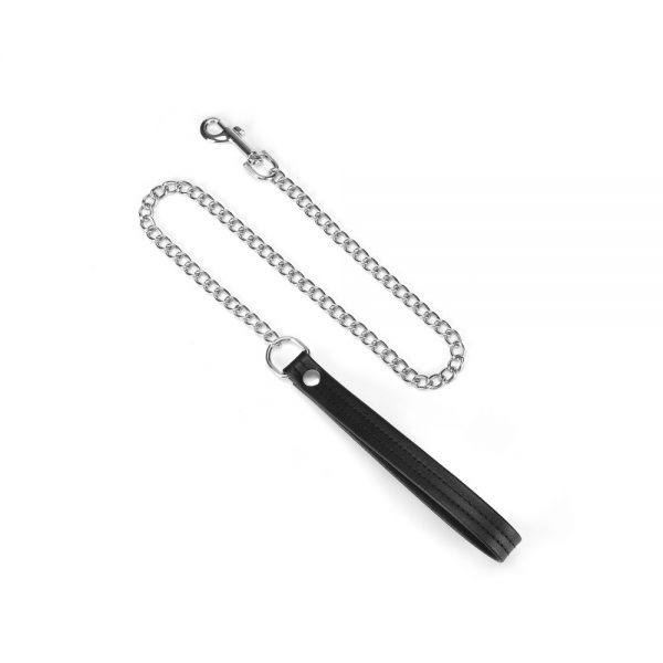 Black Bond Collar with Leash ViPstore.hu - Erotika Webáruház - Szexshop 7
