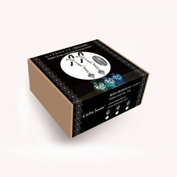 Glow-in-dark Nipple Clamps,Green (2pcs a set) ViPstore.hu - Erotika Webáruház - Szexshop 2