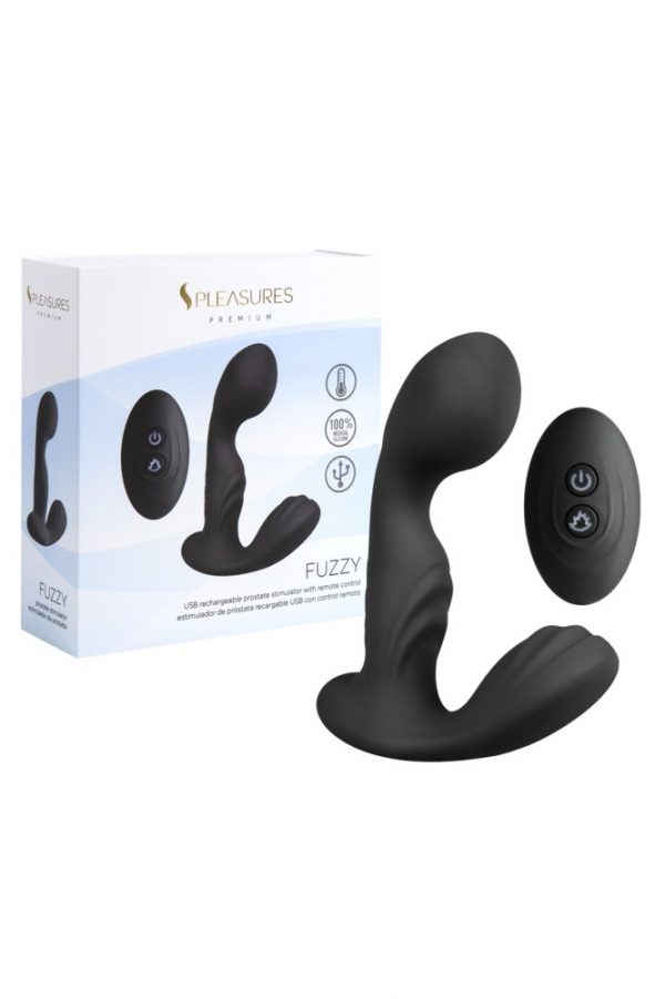 FUZZY Prostate vibe w/remote & Heating – Black ViPstore.hu - Erotika Webáruház - Szexshop 5