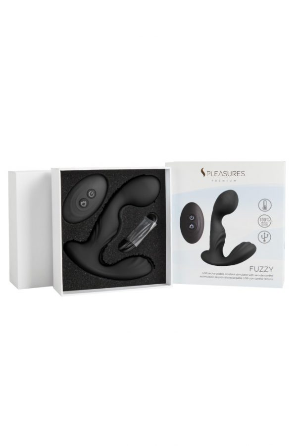 FUZZY Prostate vibe w/remote & Heating – Black ViPstore.hu - Erotika Webáruház - Szexshop 6