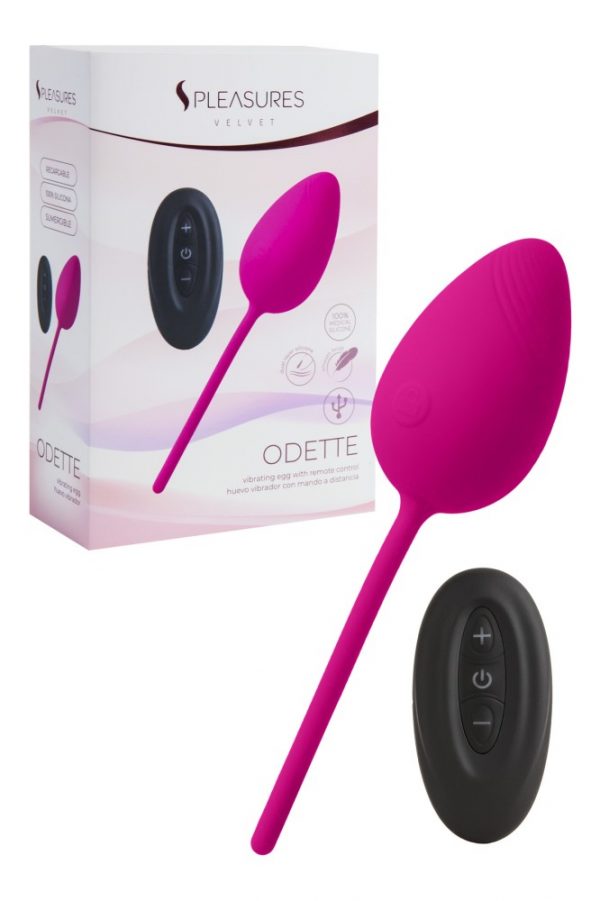EGG VIBRATOR ODETTE – Cerise ViPstore.hu - Erotika Webáruház - Szexshop