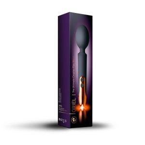 Oriel Rechargeable Wand - Black and Copper | ViPstore.hu - Erotika webáruház #1 - EAN 811041014075 | SKU ROCKS00343