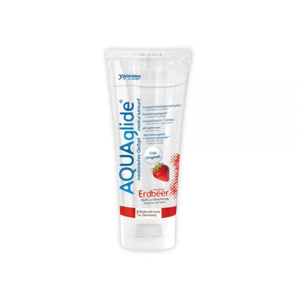 AQUAglide Erdbeer (strawberry), 100 ml ViPstore.hu - Erotika Webáruház - Szexshop