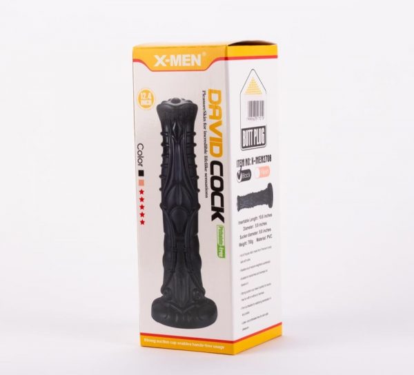 X-MEN David's 12.4" Cock Black II ViPstore.hu - Erotika Webáruház - Szexshop 2