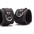 Hand Cuffs Grain Leather Black | ViPstore.hu - Erotika webáruház #1 - EAN 5999560512144 | SKU DEVIL00014