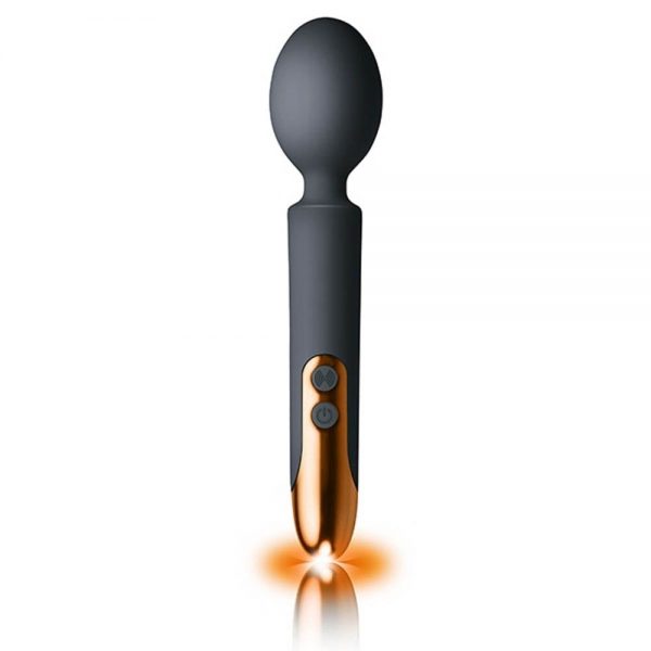 Oriel Rechargeable Wand – Black and Copper ViPstore.hu - Erotika Webáruház - Szexshop 3