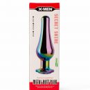 X-MEN Secret Shine Metal Butt Plug Rainbow S | ViPstore.hu - Erotika webáruház #1 - EAN 5999560515992 | SKU XMEN000131