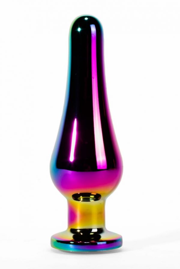 X-MEN Secret Shine Metal Butt Plug Rainbow S ViPstore.hu - Erotika Webáruház - Szexshop 3