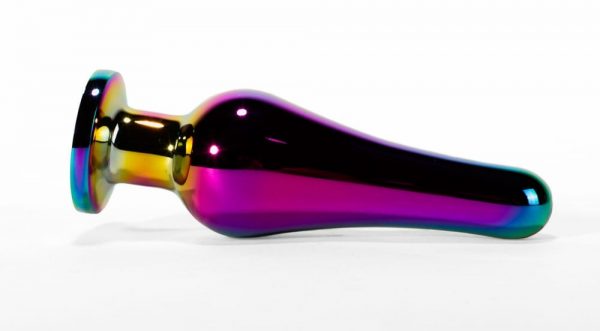 X-MEN Secret Shine Metal Butt Plug Rainbow S ViPstore.hu - Erotika Webáruház - Szexshop 4