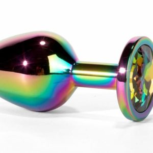 X-MEN Secret Shine Metal Butt Plug Rainbow M