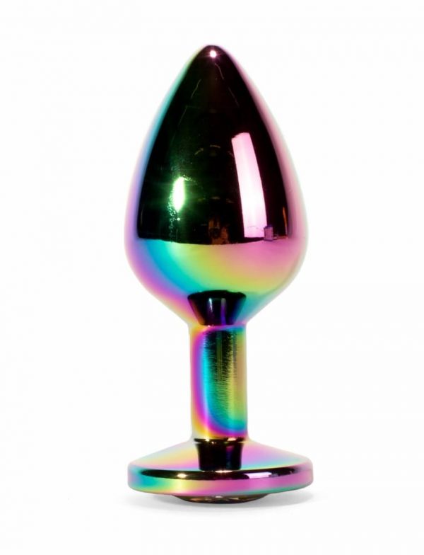 X-MEN Secret Shine Metal Butt Plug Rainbow M ViPstore.hu - Erotika Webáruház - Szexshop 6