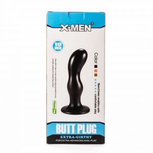 X-Men 8.66" Extra Girthy Butt Plug Black II ViPstore.hu - Erotika Webáruház - Szexshop