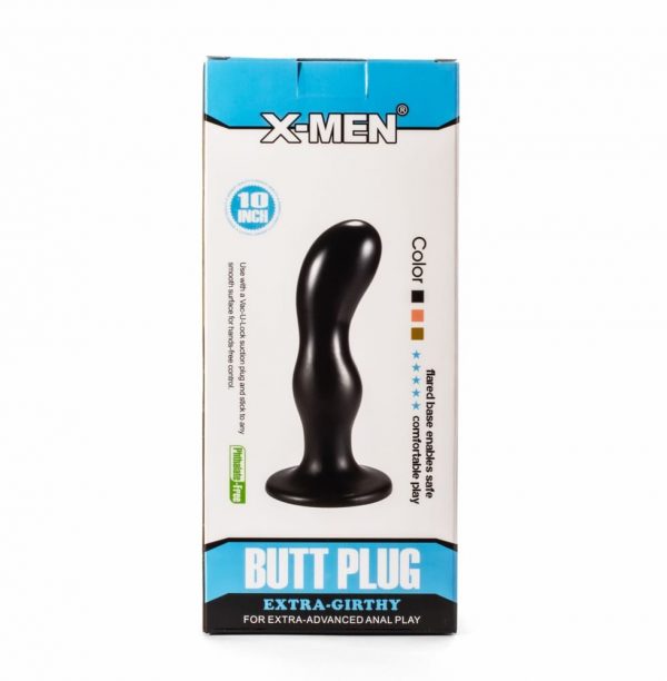X-Men 8.66" Extra Girthy Butt Plug Black II ViPstore.hu - Erotika Webáruház - Szexshop