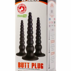 X-Men 7.87" Butt Plug Black S ViPstore.hu - Erotika Webáruház - Szexshop 2