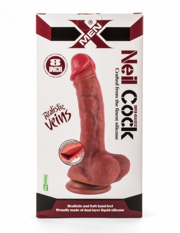 X-Men Neil 8" Cock Flesh ViPstore.hu - Erotika Webáruház - Szexshop