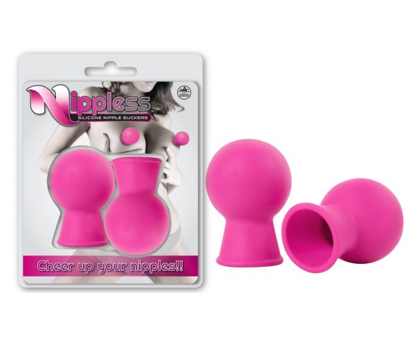 NIPPLESS SILICONE NIPPLE SUCKER SET OF 2PCS PINK ViPstore.hu - Erotika Webáruház - Szexshop