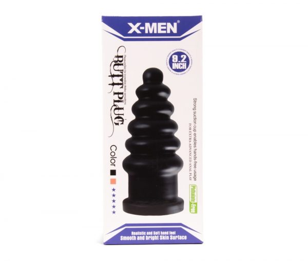 X-MEN 9.2 inch Butt Plug Black ViPstore.hu - Erotika Webáruház - Szexshop