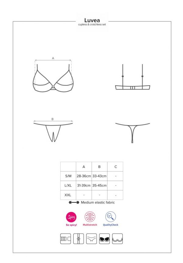 Luvae cupless set L/XL ViPstore.hu - Erotika Webáruház - Szexshop 6