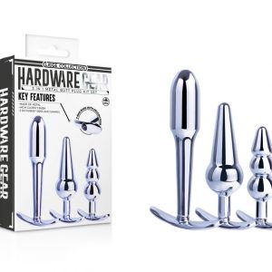 Hardware Gear 3 in 1 Metal Butt Plug Set II ViPstore.hu - Erotika Webáruház - Szexshop