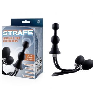 Strafe Inflatable Plug With Dual Pumps ViPstore.hu - Erotika Webáruház - Szexshop