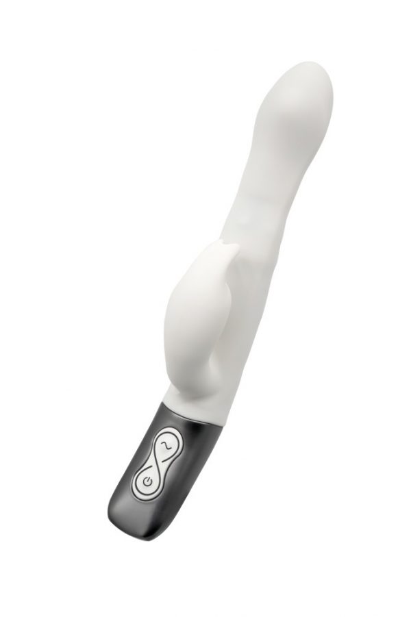 TITANZ 8.5" SILICONE RECHARGEABLE VIBRATOR IN IVORY WHITE ViPstore.hu - Erotika Webáruház - Szexshop 2