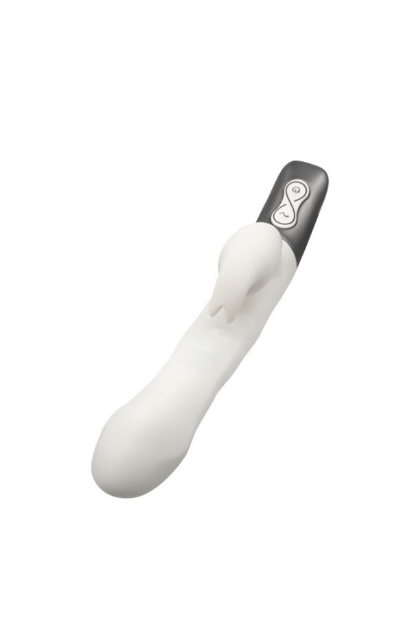 TITANZ 8.5" SILICONE RECHARGEABLE VIBRATOR IN IVORY WHITE ViPstore.hu - Erotika Webáruház - Szexshop 3