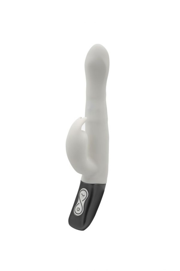 TITANZ 8.5" SILICONE RECHARGEABLE VIBRATOR IN IVORY WHITE ViPstore.hu - Erotika Webáruház - Szexshop 4