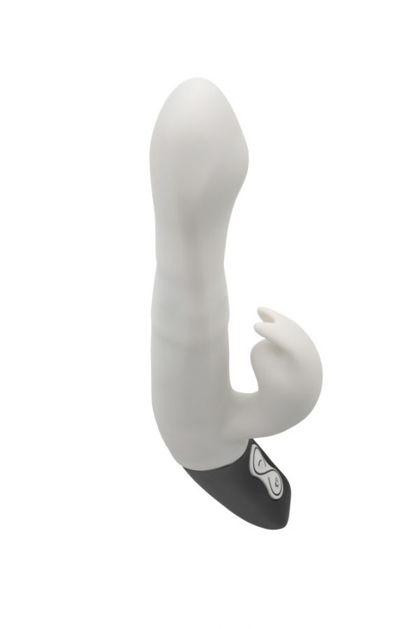 TITANZ 8.5" SILICONE RECHARGEABLE VIBRATOR IN IVORY WHITE ViPstore.hu - Erotika Webáruház - Szexshop 9