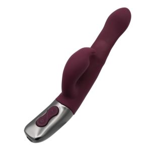 TITANZ 8.5" SILICONE RECHARGEABLE VIBRATOR IN RUBINE RED ViPstore.hu - Erotika Webáruház - Szexshop 2