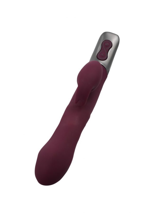 TITANZ 8.5" SILICONE RECHARGEABLE VIBRATOR IN RUBINE RED ViPstore.hu - Erotika Webáruház - Szexshop 3