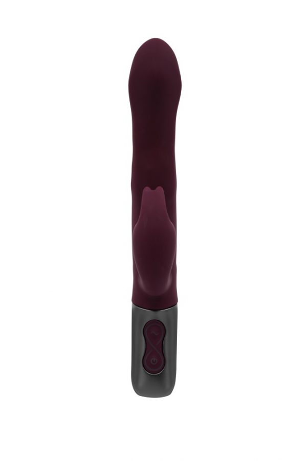 TITANZ 8.5" SILICONE RECHARGEABLE VIBRATOR IN RUBINE RED ViPstore.hu - Erotika Webáruház - Szexshop 5