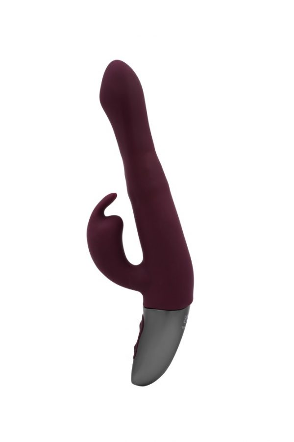 TITANZ 8.5" SILICONE RECHARGEABLE VIBRATOR IN RUBINE RED ViPstore.hu - Erotika Webáruház - Szexshop 6