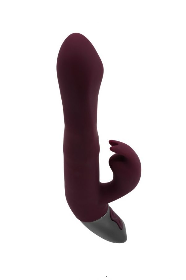 TITANZ 8.5" SILICONE RECHARGEABLE VIBRATOR IN RUBINE RED ViPstore.hu - Erotika Webáruház - Szexshop 9
