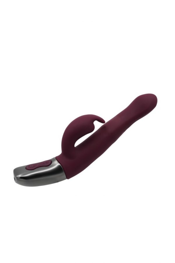 TITANZ 8.5" SILICONE RECHARGEABLE VIBRATOR IN RUBINE RED ViPstore.hu - Erotika Webáruház - Szexshop 10
