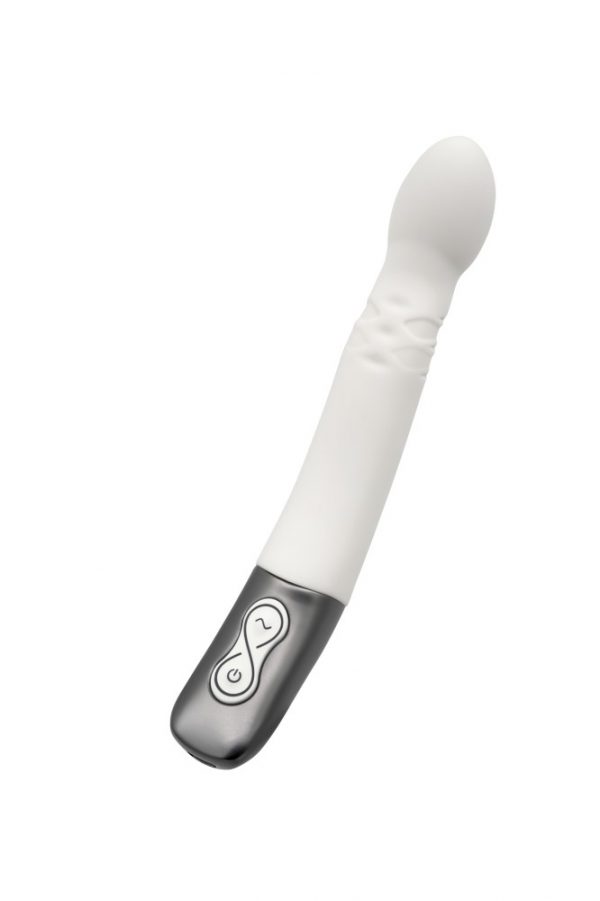 TITANZ 8" SILICONE RECHARGEABLE VIBRATOR IN IVORY WHITE ViPstore.hu - Erotika Webáruház - Szexshop 2
