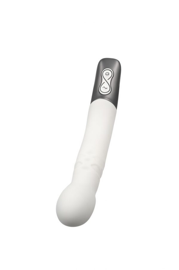 TITANZ 8" SILICONE RECHARGEABLE VIBRATOR IN IVORY WHITE ViPstore.hu - Erotika Webáruház - Szexshop 3