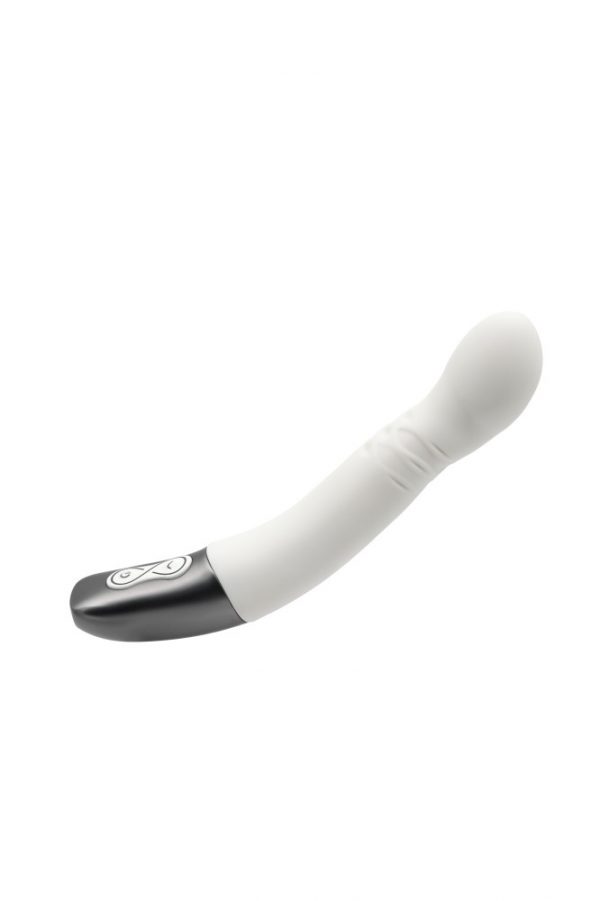 TITANZ 8" SILICONE RECHARGEABLE VIBRATOR IN IVORY WHITE ViPstore.hu - Erotika Webáruház - Szexshop 10