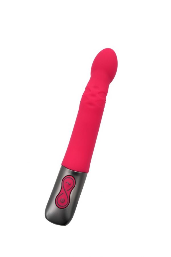 TITANZ 8" SILICONE RECHARGEABLE VIBRATOR IN PINK ViPstore.hu - Erotika Webáruház - Szexshop 2