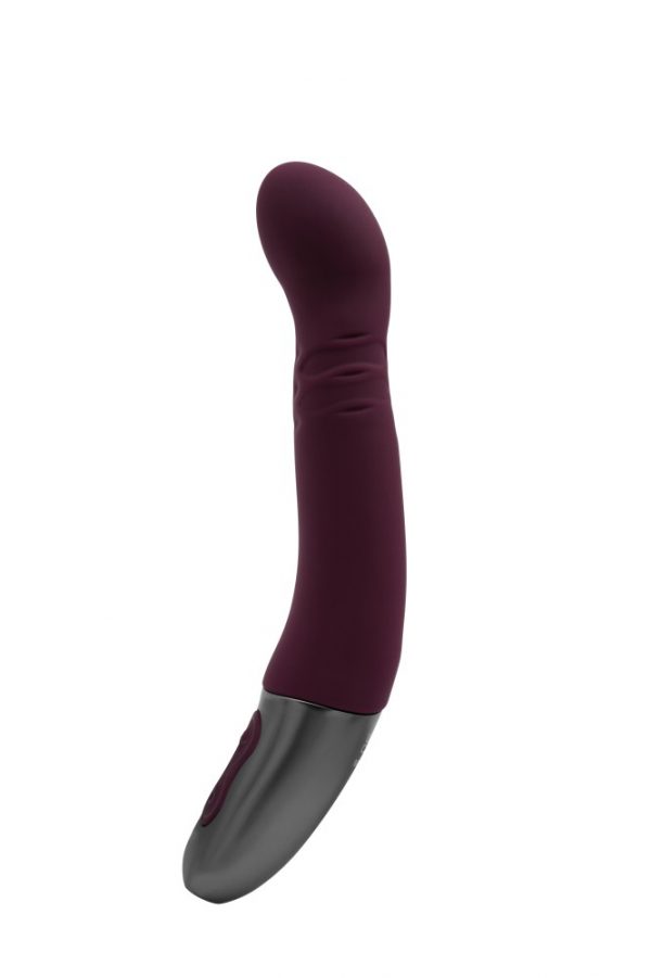 TITANZ 8" SILICONE RECHARGEABLE VIBRATOR IN RUBINE RED ViPstore.hu - Erotika Webáruház - Szexshop 6