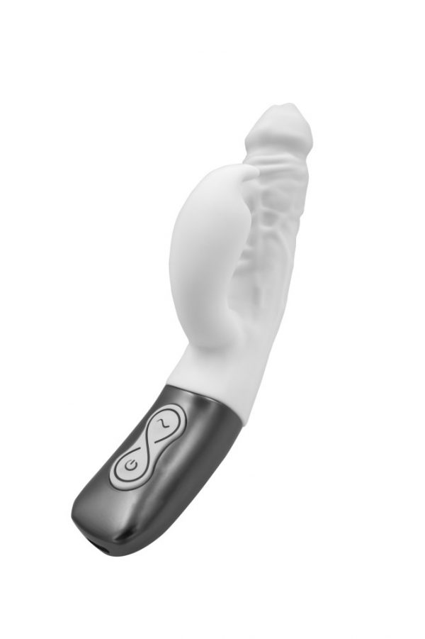 TITANZ 7" SILICONE RECHARGEABLE VIBRATOR IN IVORY WHITE ViPstore.hu - Erotika Webáruház - Szexshop 2