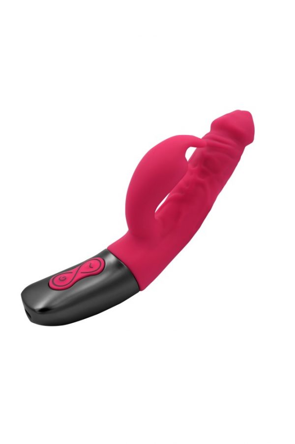 TITANZ 7" SILICONE RECHARGEABLE VIBRATOR IN PINK ViPstore.hu - Erotika Webáruház - Szexshop 2