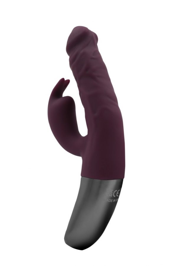 TITANZ 7" SILICONE RECHARGEABLE VIBRATOR IN RUBINE RED ViPstore.hu - Erotika Webáruház - Szexshop 7