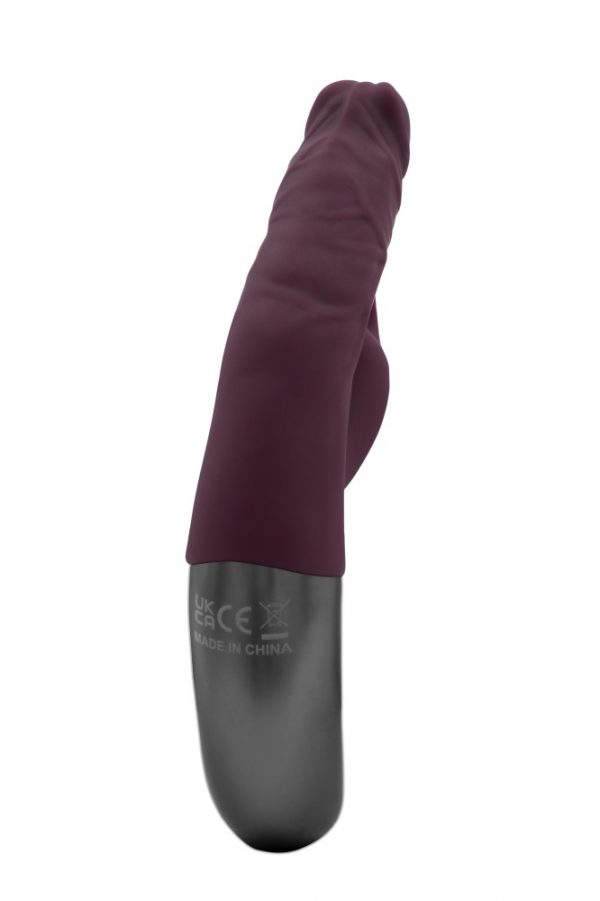 TITANZ 7" SILICONE RECHARGEABLE VIBRATOR IN RUBINE RED ViPstore.hu - Erotika Webáruház - Szexshop 8