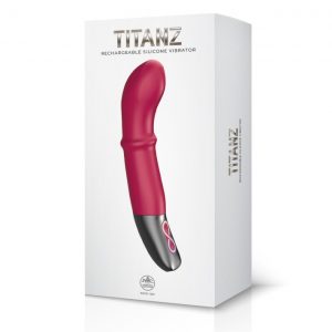 TITANZ 7" SILICONE RECHARGEABLE VIBRATOR IN PINK ViPstore.hu - Erotika Webáruház - Szexshop