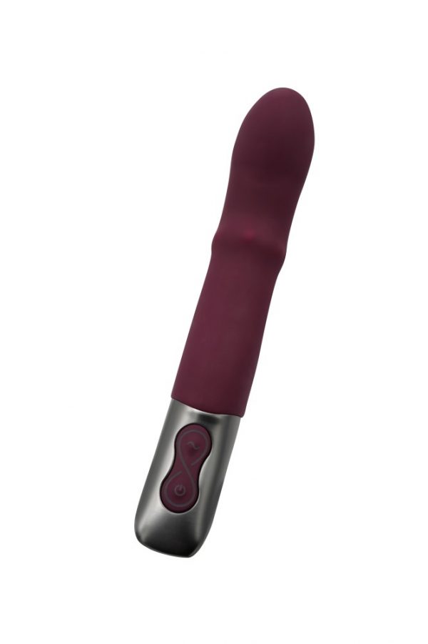 TITANZ 7" SILICONE RECHARGEABLE VIBRATOR IN RUBINE RED ViPstore.hu - Erotika Webáruház - Szexshop 2