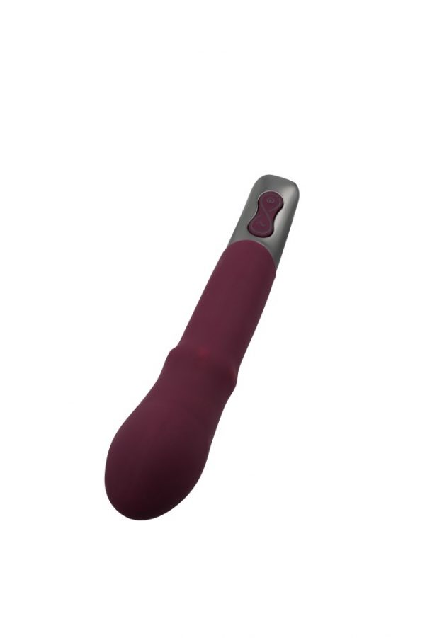 TITANZ 7" SILICONE RECHARGEABLE VIBRATOR IN RUBINE RED ViPstore.hu - Erotika Webáruház - Szexshop 3