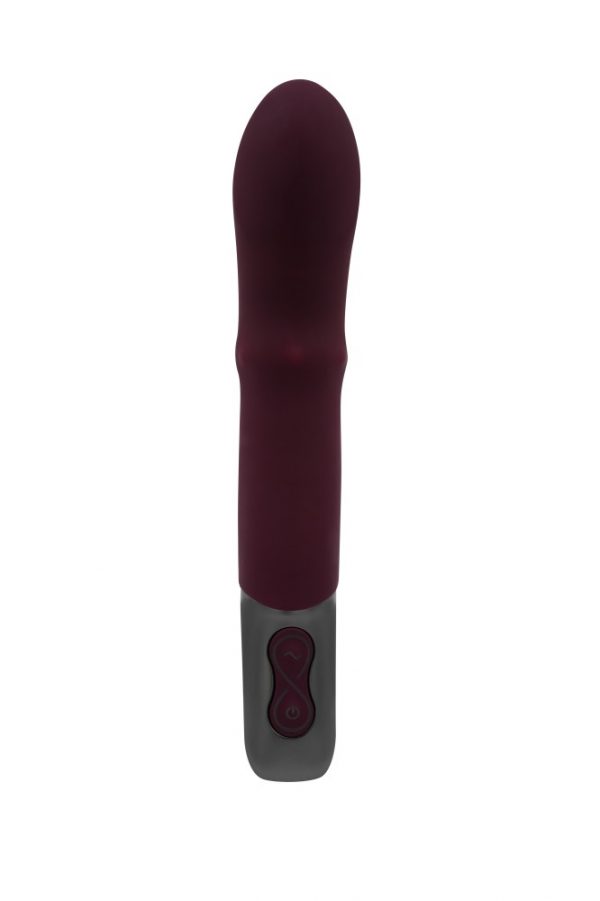 TITANZ 7" SILICONE RECHARGEABLE VIBRATOR IN RUBINE RED ViPstore.hu - Erotika Webáruház - Szexshop 5