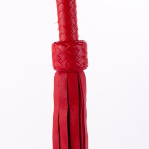Softy Handle Calf Leather Tails Red ViPstore.hu - Erotika Webáruház - Szexshop 2