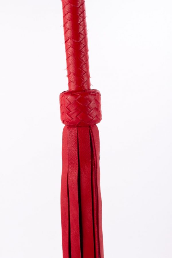 Softy Handle Calf Leather Tails Red ViPstore.hu - Erotika Webáruház - Szexshop 2