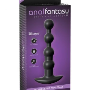 Rechargeable Anal Beads Black ViPstore.hu - Erotika Webáruház - Szexshop
